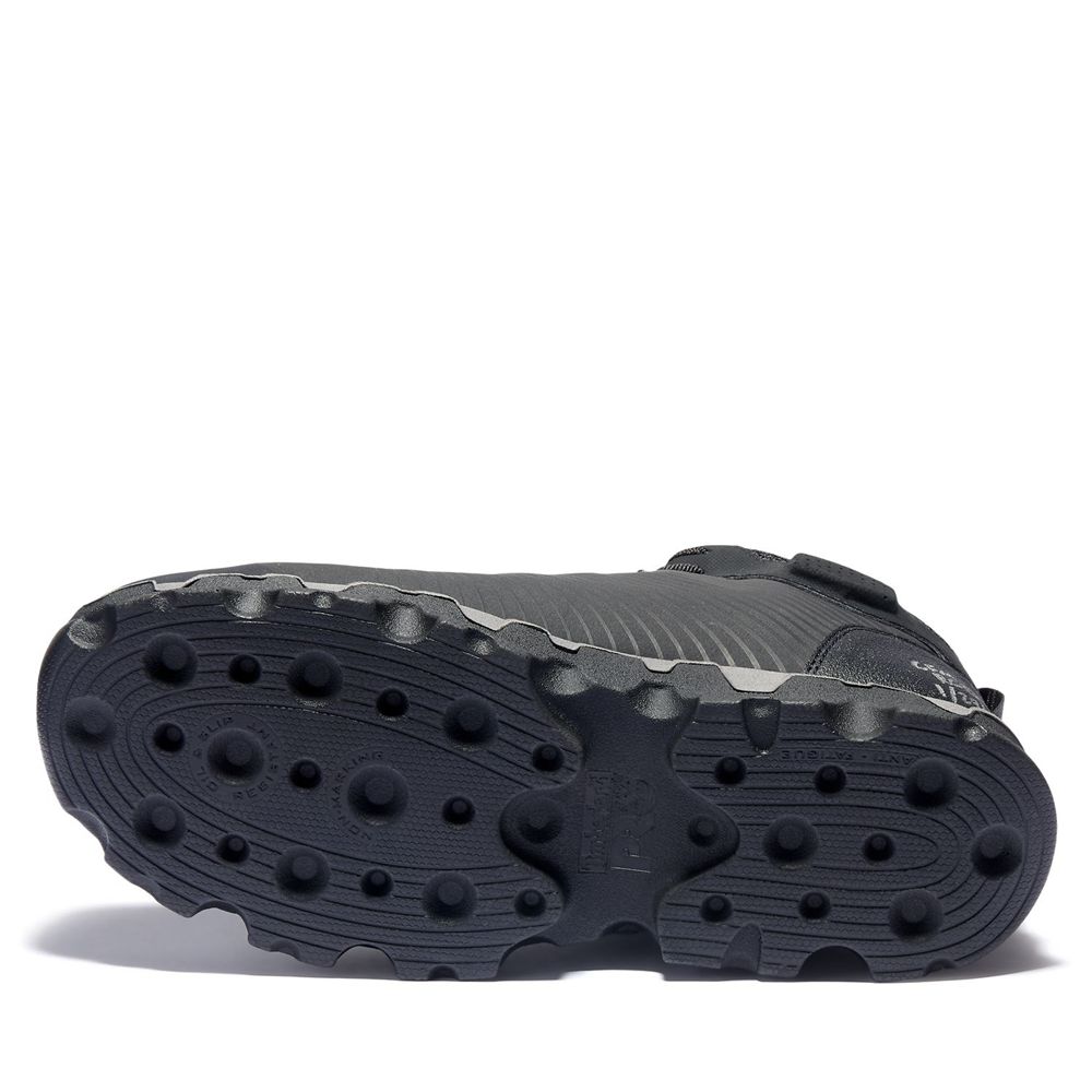 Botas Pro Timberland Hombre Pro Powertrain Sport Mid Alloy Toe Eh Work Shoes Negras - Chile AYE-8036
